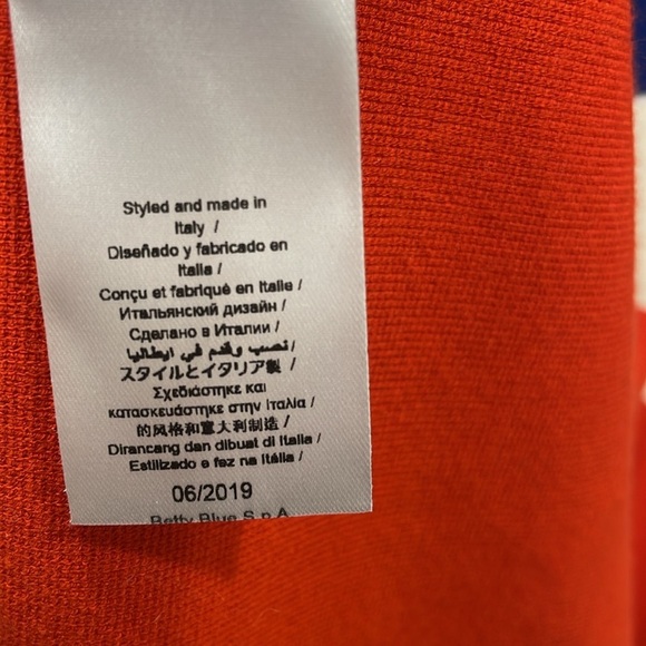 Elisabetta Franchi Colour Block Mini Dress - Picture 13 of 14